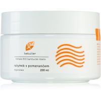 Bebutter Whipped shea butter sea buckthorn with orange бамбукова олія для відновлення шкіри 200 мл