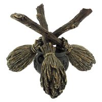 Dekoration (Halter crystal Kugel) Besenstiel Crystal - NENOW