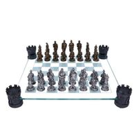 Schach Mittelalterlich Ritter