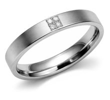 Boccia Titanium Snubní titanový prsten 0120-01 49 mm