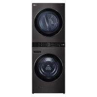 LG WashTower, Černá/šedá,17/16 kg, 1100 ot./min, TurboWash™360°