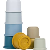 Little Dutch Stacking Cups пірамідки Blue 8 кс