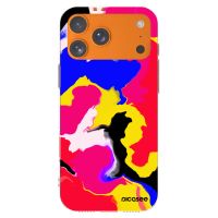 Silikónový prehľadný obal pre Apple iPhone 17 Pro Max - Watercolor