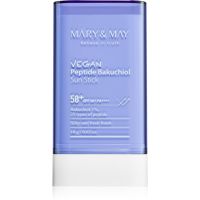 MARY & MAY Peptide Bakuchiol Sun Stick слънцезащитен крем в стик с анти-бръчков ефект SPF 50+ 18 гр.