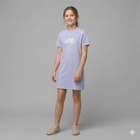 Vans FLORAL CHECK DAISY TEE DRESS XL