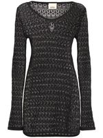 Parma Cotton Blend Mini Dress