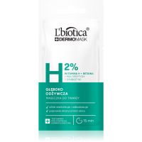L’biotica DermoMask H 2% hĺbkovo vyživujúca maska na tvár 8 ml