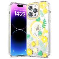 FLOWER MAGSAFE Pokrov za Apple iPhone 11 YELLOW