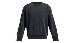 Under Armour M Icon Heavyweight Fleece Wash Oversized Crew Muškarci - Dukserice i džemperi s kapulja Under Armour - Crna - 1386553-001-L - Size: L