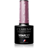 Claresa SoakOff UV/LED Color Frosty Morning gel lak za nohte odtenek 9 5 g