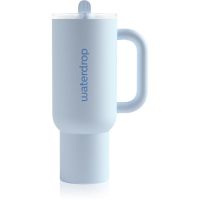 Waterdrop Explorer Tumbler lonček iz nerjavečega jekla s slamico (omejena izdaja) Ice Blue 1100 ml