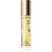Revolution Glass Kiss Glitzeröl für Lippen Farbton Stardust Lemon 5.5 ml