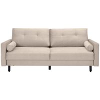 Carryhome ROZKLÁDACÍ POHOVKA, textil, přírodní barvy