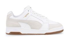 Puma Slipstream Lo Suede - Pánske - Tenisky Puma - Biele - 385694-01 - Veľkosť: 42.5