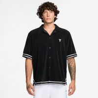 Nike Kobe Pleated Short-Sleeve Basketball Top - Pánske - Tričko Nike - Čierne - IB0020-010 - Veľkosť: 3XL