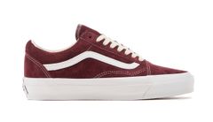 Vans Old Skool 36 LX Pig Suede Port Royale - Pánske - Tenisky Vans - Červené - VN000CNG4QU - Veľkosť: 45