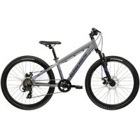 Juniorské kolo Kross Dust JR 1.0 DSC 24" - model 2026 S (12", 130-150 cm) šedá/námořnická modrá/mat