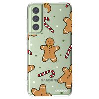 Silikónový prehľadný obal pre Samsung Galaxy S21 FE 5G - Gingerbread