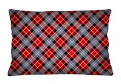 Bertoni Home Unisex's Rectangular Pillow Tartan