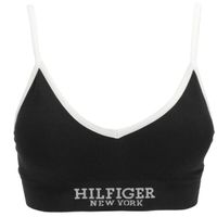 Tommy Hilfiger TRIANGLE RP Дамско спортно бюстие, тъмносин, размер