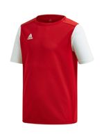 ADIDAS PERFORMANCE Tehnička sportska majica 'Estro 19'  vatreno crvena / bijela