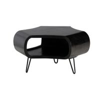 Livetastic KONFERENČNÝ STOLÍK, čierna, drevo, 60/60/35 cm
