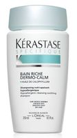 Kérastase Zklidňující šampon pro citlivou vlasovou pokožku a suché vlasy Bain Riche Dermo-Calm (Hypoallergenic Cleansing Soothing Shampoo Sensitive Sc