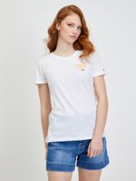 Tommy Jeans Tricou Alb