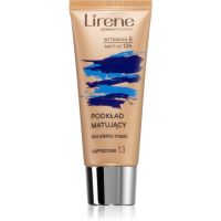 Lirene Nature Matte zmatňujúci fluidný make-up pre dlhotrvajúci efekt odtieň 13 Capuccino 30 ml