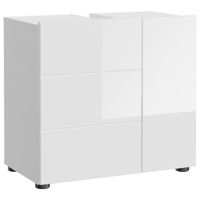 MID.YOU SKRINKA POD UMÝVADLO, biela s vysokým leskom, biela, 60/57/34 cm