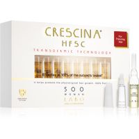 Crescina Transdermic 500 Re-Growth nega za spodbujanje rasti in proti izpadanju las za ženske 20x3,5 ml