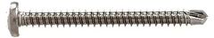German Vrtací šroub do plechu / Ø 4,2 x 22 mm / 100 kusů / DIN 7504-N / kulatá hlava / nerez