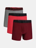 Under Armour M UA Perf Tech Mesh 6in 3-pack Bokserice crvena