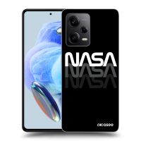 Silikónový prehľadný obal pre Xiaomi Redmi Note 12 5G - NASA Triple