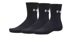 Under Armour Performance Cotton 3p Crw Unisex - Ponožky Under Armour - Čierna - 6009685-008-4-7 - Size: 4-7