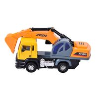 Auto s bágrom kovové 2 farby 14,5cm /6/