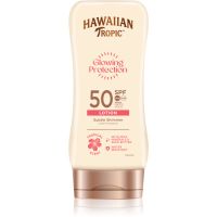Hawaiian Tropic Glowing Protection Sunscreen Lotion молочко для засмаги SPF 50 170 мл
