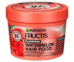 Maska pre jemné vlasy bez objemu Garnier Fructis Watermelon Hair Food 3 Usage Mask - 400 ml + darček zadarmo