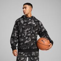 Puma Dress Code Camo Basketballhoodie Herren | Mit Plain | Black/Aop | Größe: 3XL
