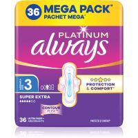Always Platinum Super Extra Size 3 прокладки гігієнічні з крильцями 36 кс