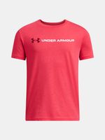 Under Armour UA B Logo Wordmark SS Majica dječja crvena