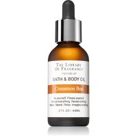 The Library of Fragrance Cinnamon Bun олійка для тіла для вани унісекс 60 мл