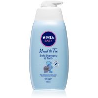 Nivea Baby σαμπουάν και αφρόλουτρο για το μπάνιο 2 σε 1 500 ml