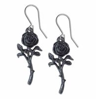 Kolczyki ALCHEMY GOTHIC - Romance Of The Black Rose