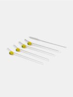 Sinsay - Słomki z motywem cytryny4 pack - biały