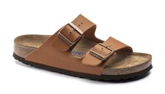 Birkenstock Arizona Soft Footbed Birko-Flor Narrow Fit Unisex - Sandály Birkenstock - Hnědá - 1019119-10.5 - Size: 10.5