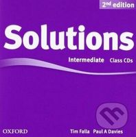 Solutions - Intermediate - Class Audio CDs (Second edition) - audiokniha z kategorie Jazykové učebnice a slovníky