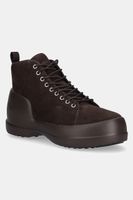 Semišové snehule Moon Boot MB MEZZALUNA LACE UP MID SUEDE