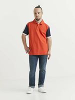 Celio Polo T-Shirt Orange