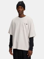 Under Armour UA Rival Waffle Crew-WHT Men's T-Shirt - Mens
